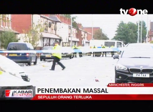 Penembakan Massal di Manchester, 10 Orang Terluka