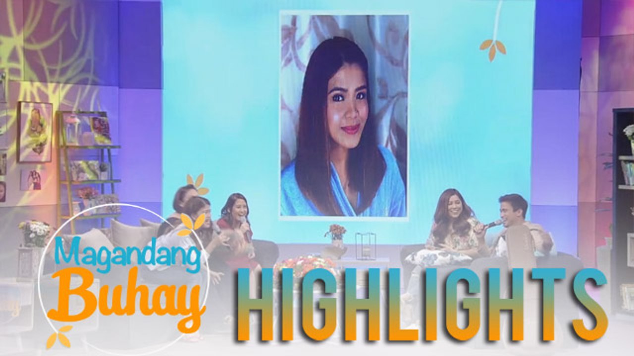 Magandang Buhay: Sam and Melai reminisce their   kissing scene