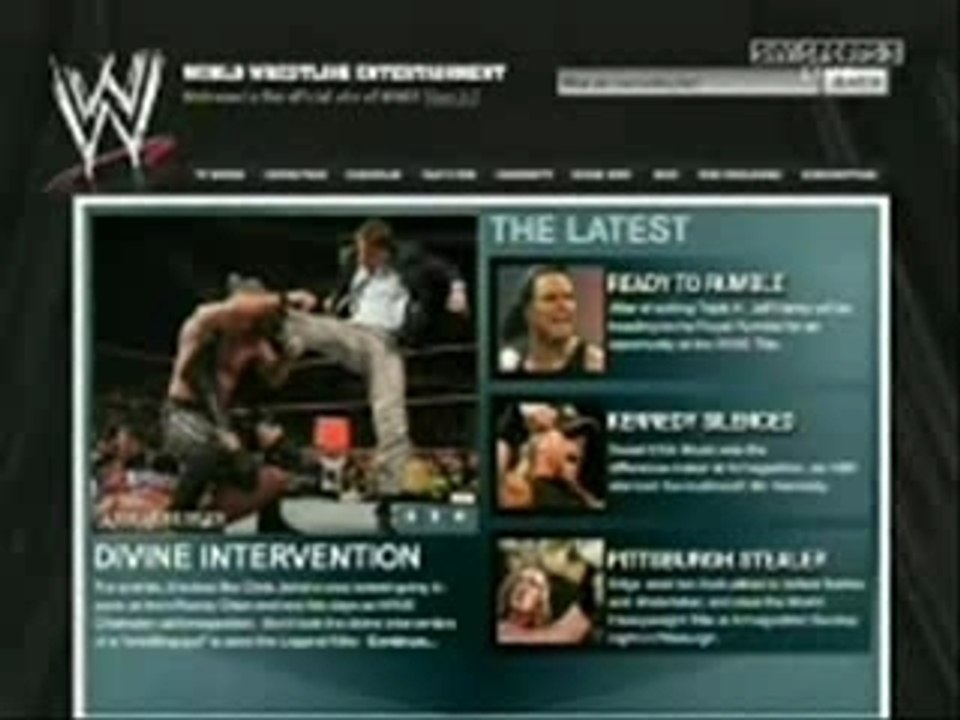WWE JERICHO SEGMENT