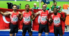 Avrupa Atletizm Şampiyonasında 4x100 Finalinde Milliler Gümüş Madalya Kazandı