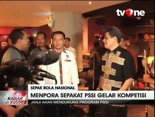 Menpora Imam Nahrawi Sepakat PSSI Gelar Kompetisi
