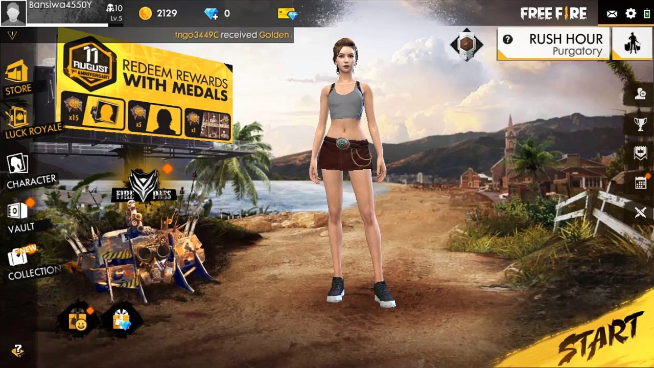 Garena Free Fire - Rush Hour Purgatory SURVIVAL WALKTHROUGH #1 Android Gameplay | BansiwalTV
