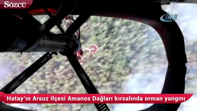 Hatay’ın Arsuz ilçesi Amanos Dağları kırsalında