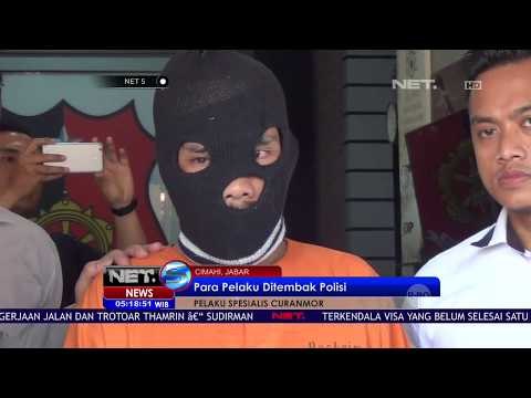 Pelaku Spesialis Curanmor Ditembak Polisi - NET 5