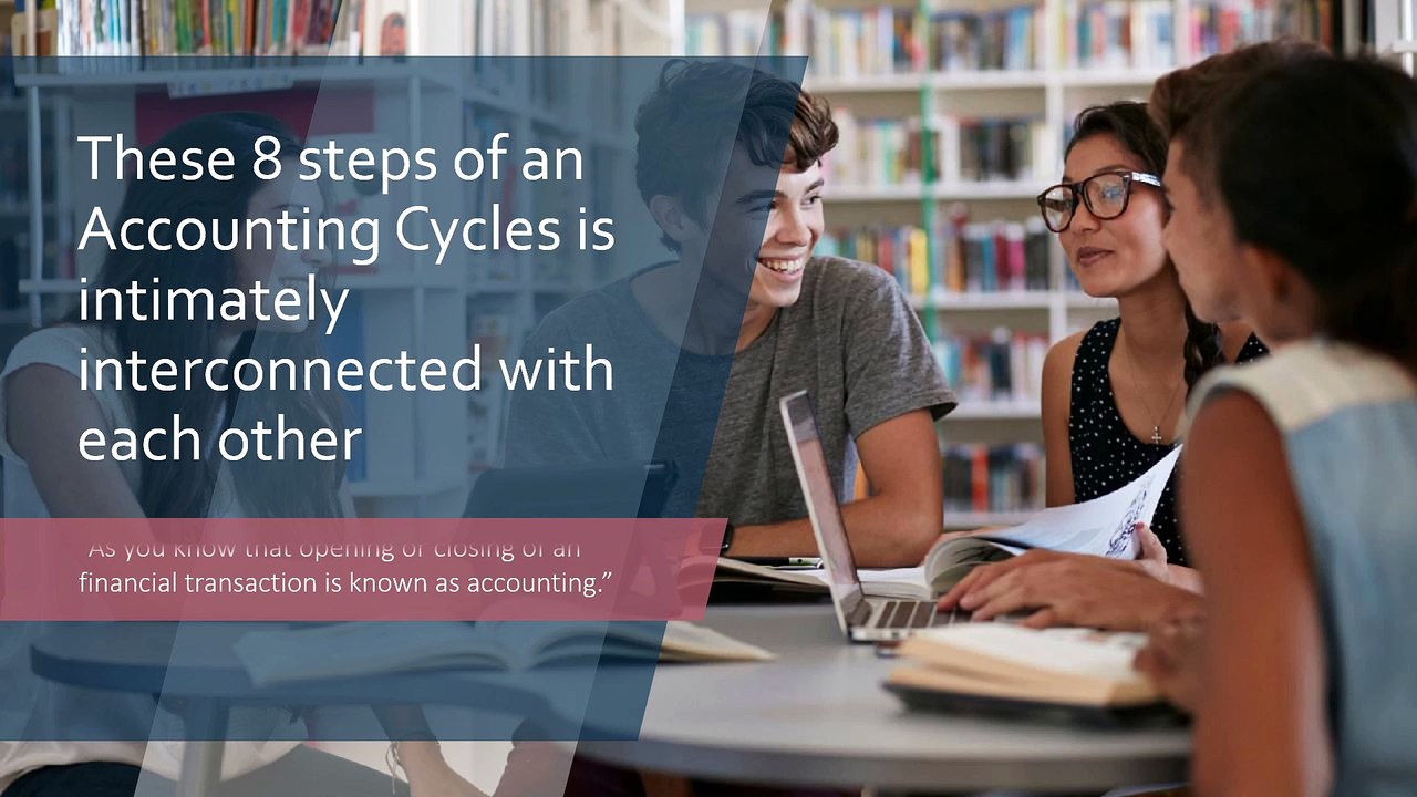 Accounting Cycle | 8 Steps | part 1