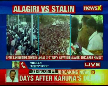 Within a week after Kalaignar’s burial, MK Alagiri raises revolt against MK Stalin