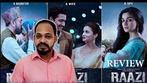 RAAZI |Film Reviews| Alia Bhatt & Shahid Kapoor Latest Hindi Movie | Indian Comedy Movie