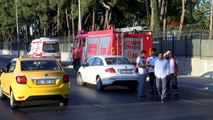 Bakırköy’de ambulans kaza yaptı:  3 sağlık görevlisi yaralı