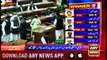 ARY News Transmetion First NA session begins as MNAs take oath today 13th August 2018 with Maria Memon