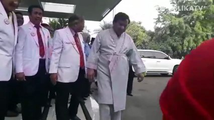 Prabowo: Saya Mantan Tentara yang Takut Suntik