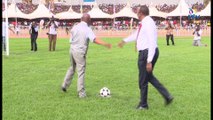 President Uhuru Kenyatta at youth event in Kisii