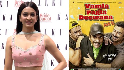 Yamla Pagla Deewana Phir Se actress Kriti Kharbanda REACTS to response getting on trailer |FilmiBeat