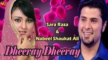 Dheeray Dheeray | Sara Raza & Nabeel Shaukat Ali | Romantic Song