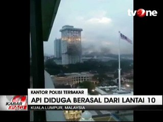 Gedung Markas Besar Polisi Malaysia Terbakar
