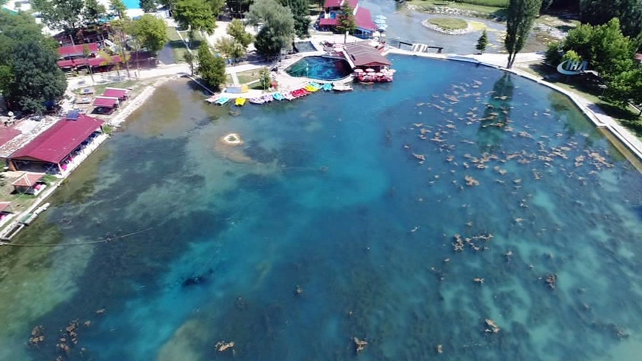 Sakarya Nehri yeniden doğuyor...Turizmin göz bebeği haline gelecek olan Sakarya Nehri havadan görüntülendi