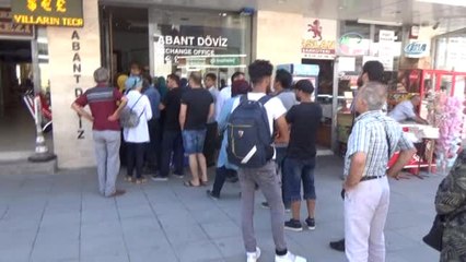 Bolu'da Dolar Bozdurma Kuyruğu
