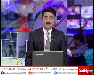 முக்கொம்பு மேலணையில் இருந்து, திறக்கப்பட்டுள்ள தண்ணீர் - சத்தியம் தொலைக்காட்சியின் பிரத்யேக கழுகு பார்வை காட்சி