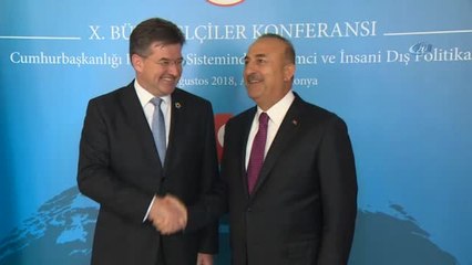 Dışişleri Bakanı Çavuşoğlu, BM Genel Sekreteri ile Görüştü