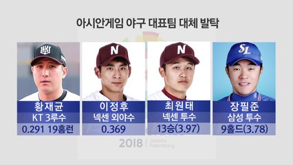 이정후·최원태, 야구 대표팀 발탁 / YTN