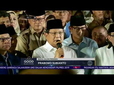 Jokowi dan Prabowo Kembali Bersaing di Tahun 2019 - NET 5