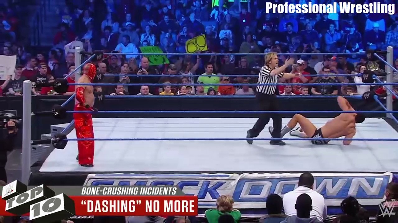 Bone-crushing incidents  |  WWE Top 10