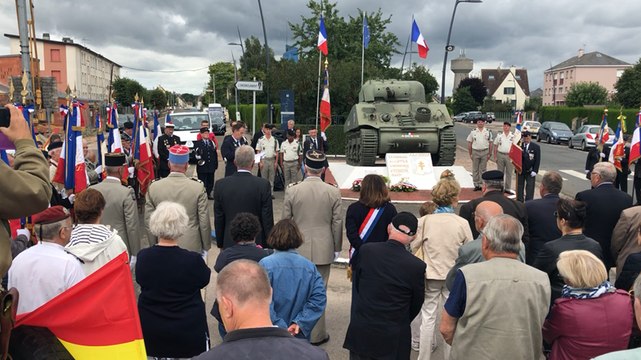 Commémoration de la libération d’Écouché, le 13 août 1944