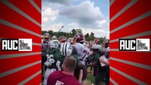 Redskins Jets Fight Preseason Practice