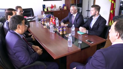 Samsun'dan gelen heyet Makedonya'da - ÜSKÜP