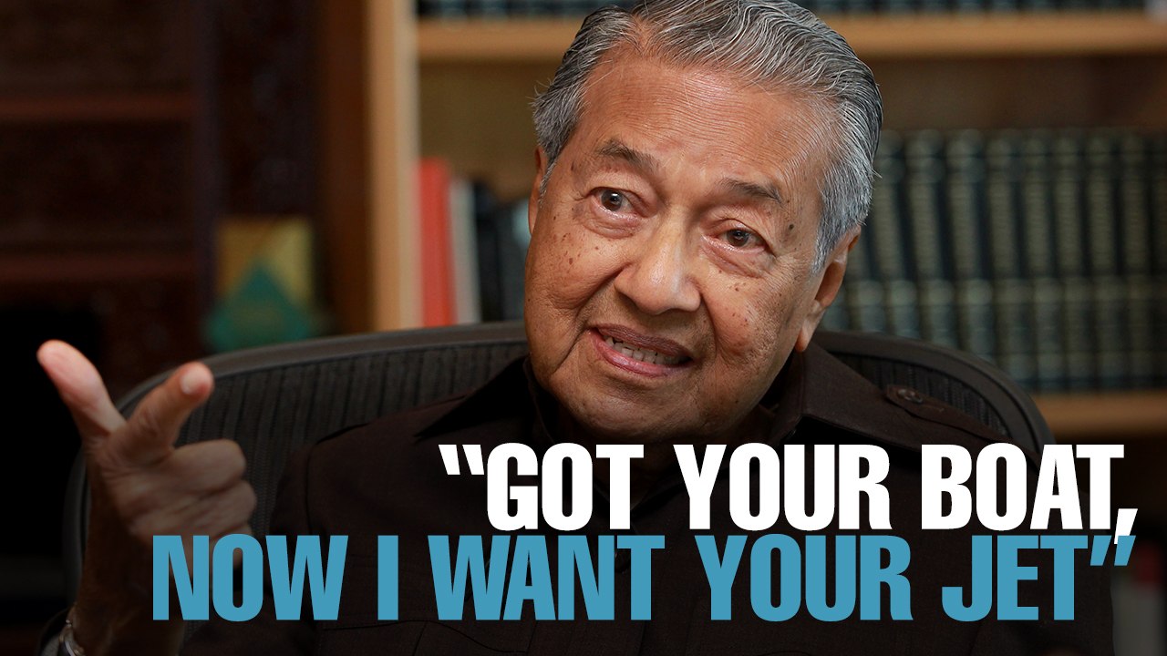 NEWS: Tun M wants Jho Low’s plane