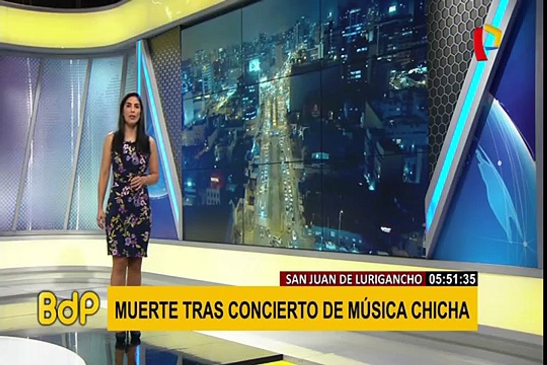SJL: asesinan a una persona tras concierto de música chicha