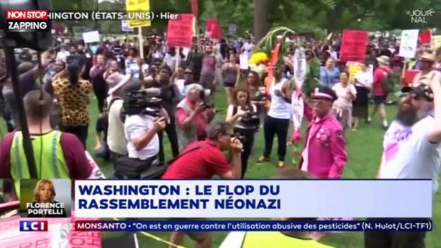 Charlottesville : Un an après le drame, un rassemblement de néonazis fait un flop (Vidéo)