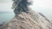 'Lava Bombs the Size of Trucks!' - Aerial Footage Shows Anak Krakatau Eruption