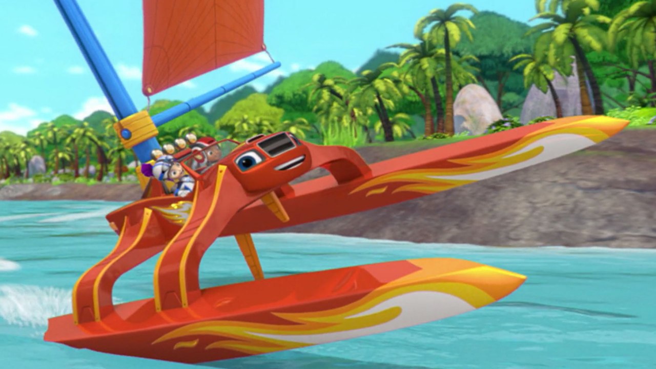 Blaze et les Monster Machines | Catamachine | NICKELODEON JUNIOR