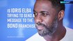 Is Idris Elba hinting at Bond producers to hire him?