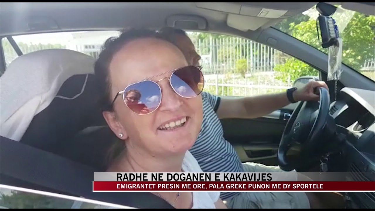 Rradhe kilometrike ne doganen e Kakavijes - News, Lajme - Vizion Plus