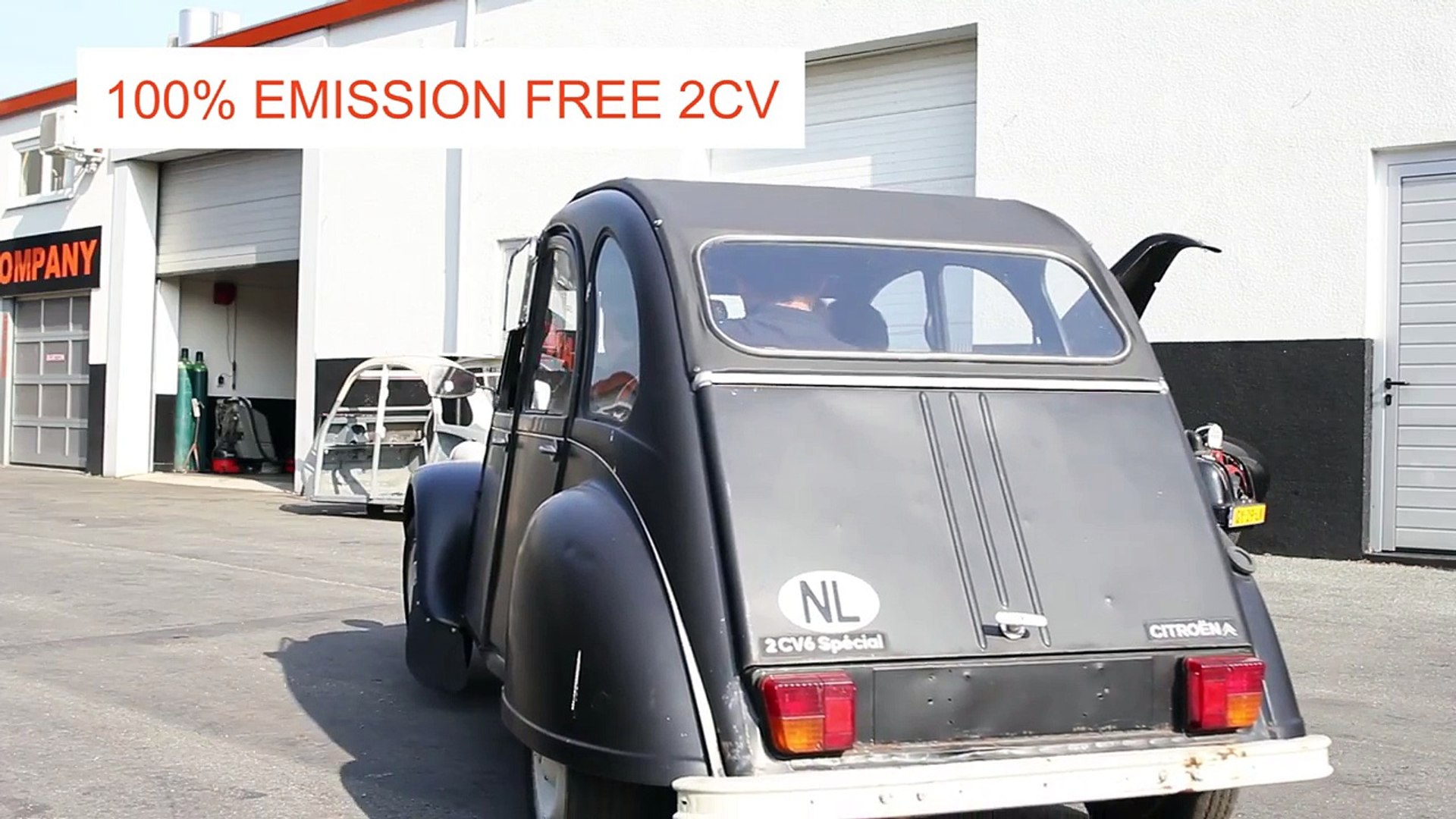 Burton 2CV Parts - 100% emission free Citroën 2CV! - video Dailymotion