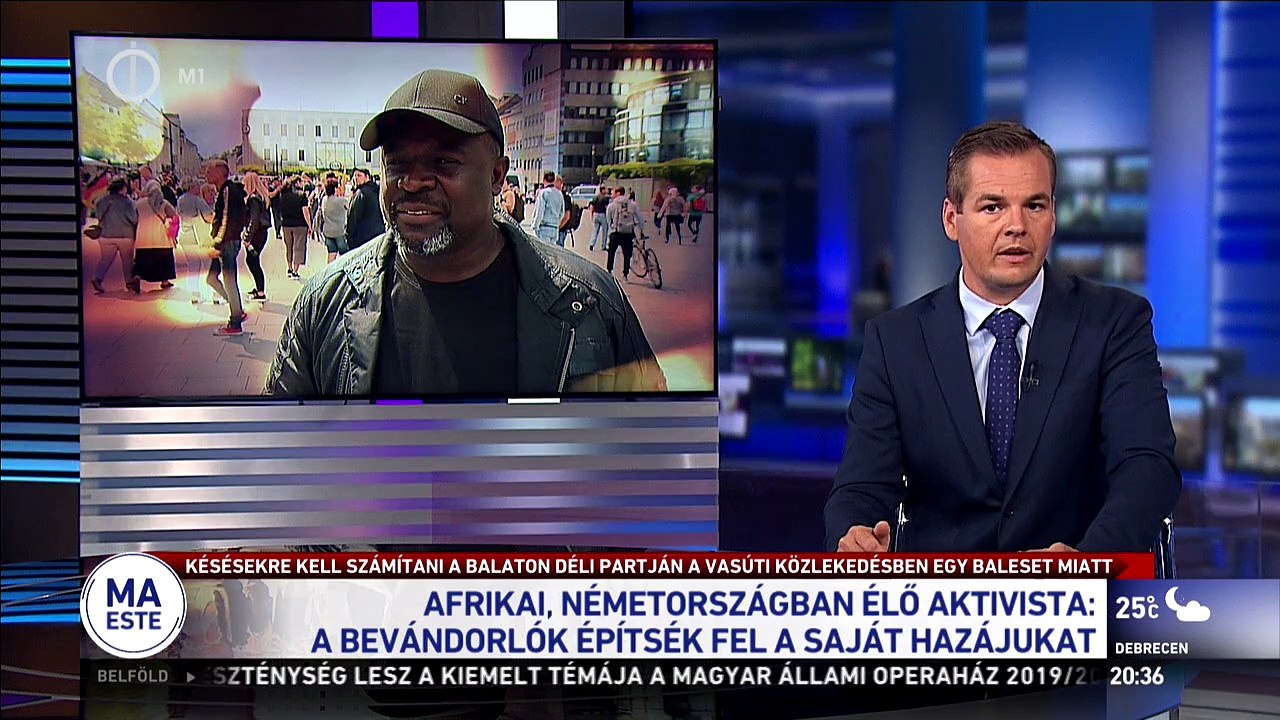 Afrikai származású aktivista üzeni a bevándorlóknak menjenek