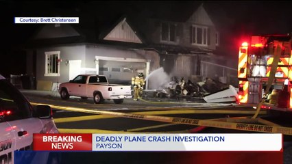 One Dead After Plane Crashes Into Utah Home