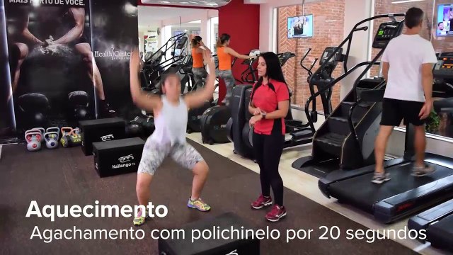 Uma série de exercícios para turbinar o emagrecimento