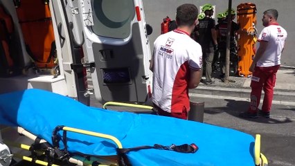 Beşiktaş'ta deprem tatbikatı - İSTANBUL