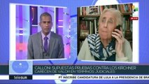 Calloni: Hasta ahora nunca pudieron probar nada contra Cristina Fdez.