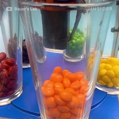 This is an M&M's sorting machine