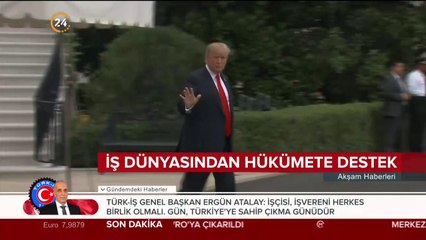 İş dünyasından hükümete destek