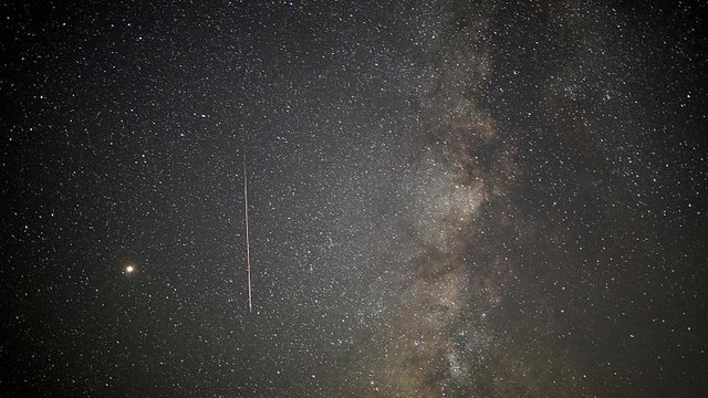 Watch: Meteor shower lights up European skies