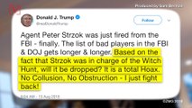 FBI Agent Peter Strzok Fired After Sending Anti-Trump Texts