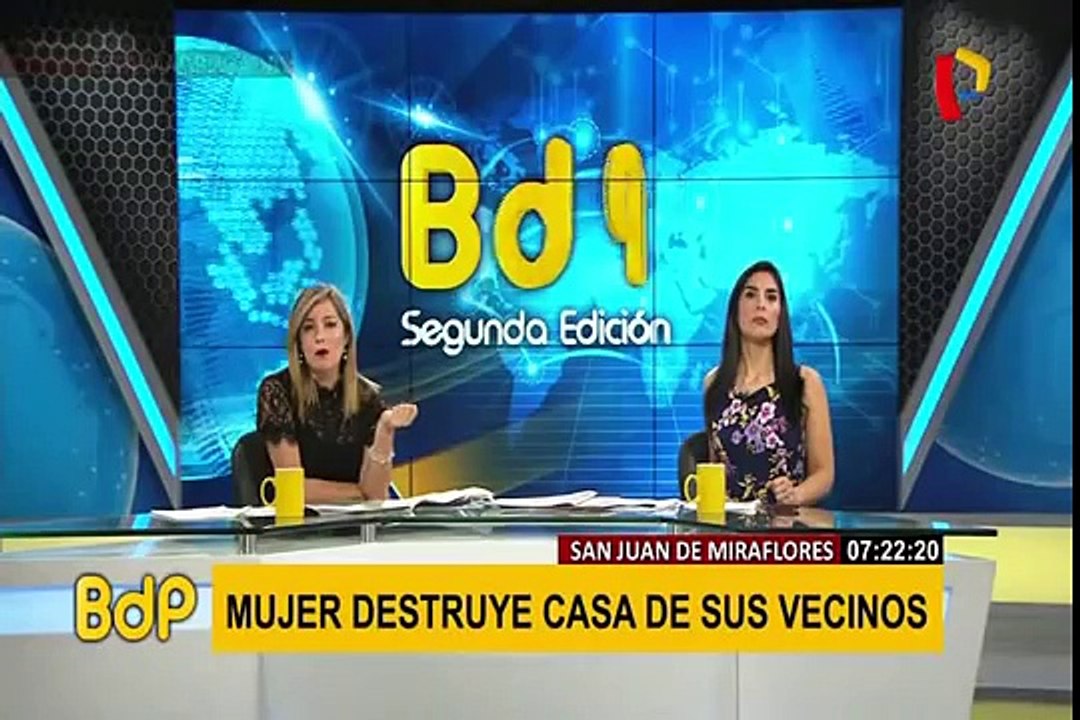 Mujer es denunciada por agredir a familia en San Juan de Miraflores