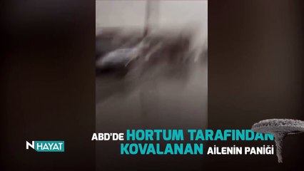 N Hayat... Hortum dehşetinden böyle kaçtılar!