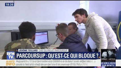 "La plateforme Parcoursup fonctionne mieux qu'APB" selon le chef du projet Parcoursup Jérôme Teillard