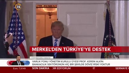Almanya'dan Türkiye'ye destek