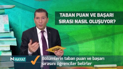 Taban puanları ve başarı sıraları neye göre belirlenir?
